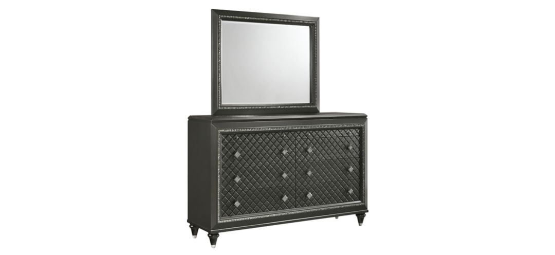 Giovani Dresser and Mirror Set