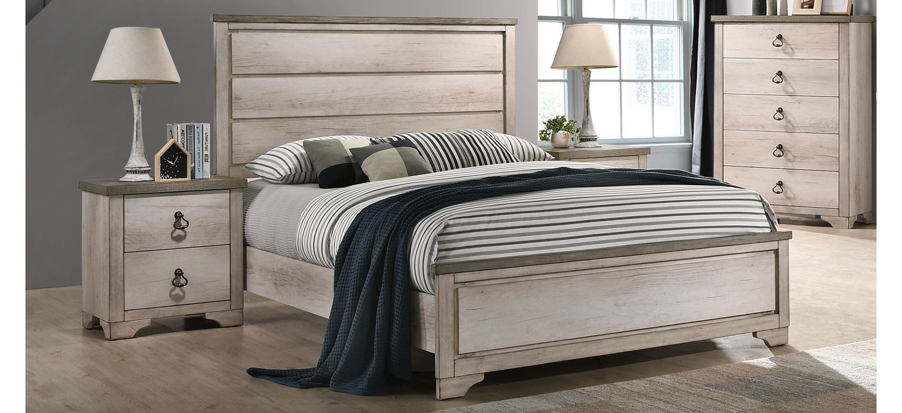 Patterson 3-pc. King Panel Bedroom Set