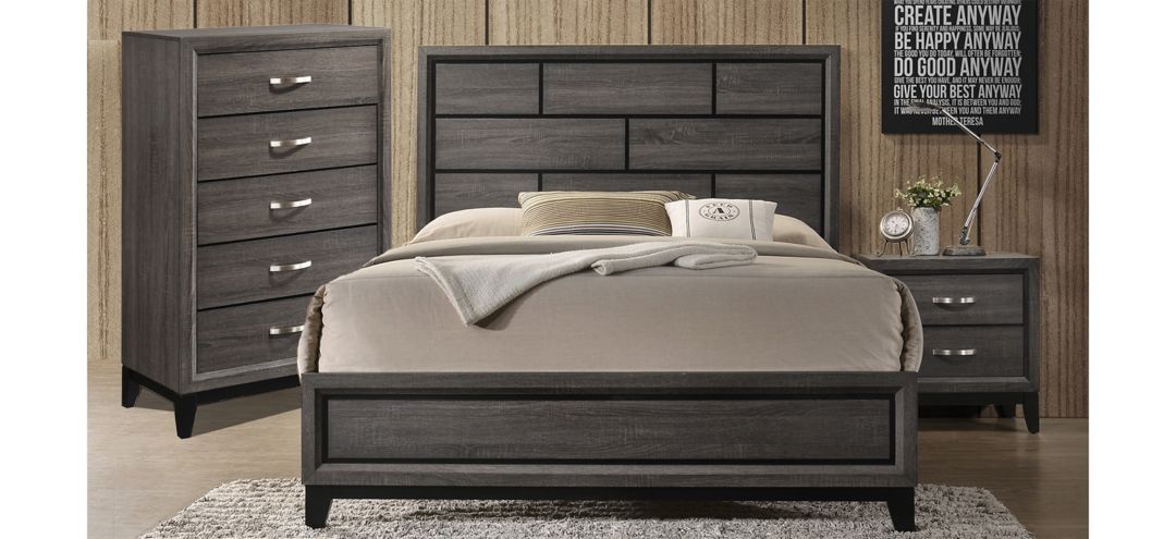 591246200 Akerson 3-pc. Twin Bedroom Set sku 591246200