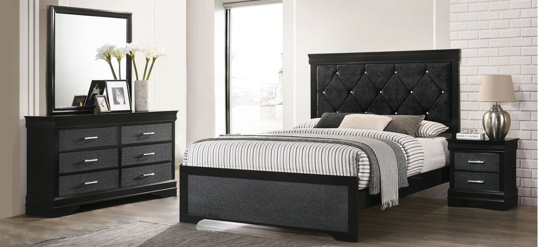 Amalia Upholstered 4-pc. Bedroom Set