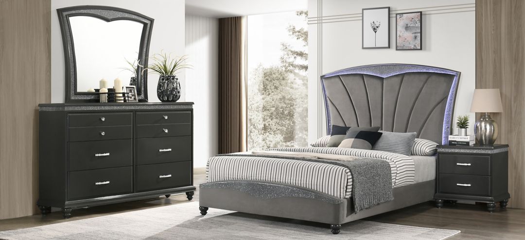 Frampton Upholstered 4-pc. Bedroom Set