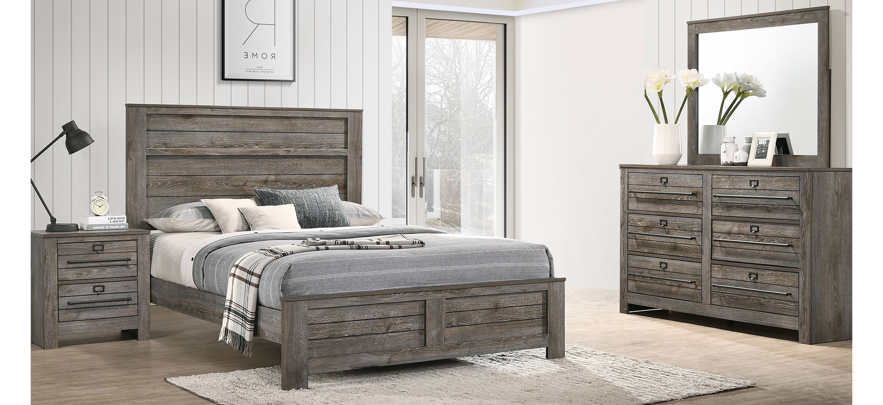 Bateson 4-pc. Panel Bedroom Set