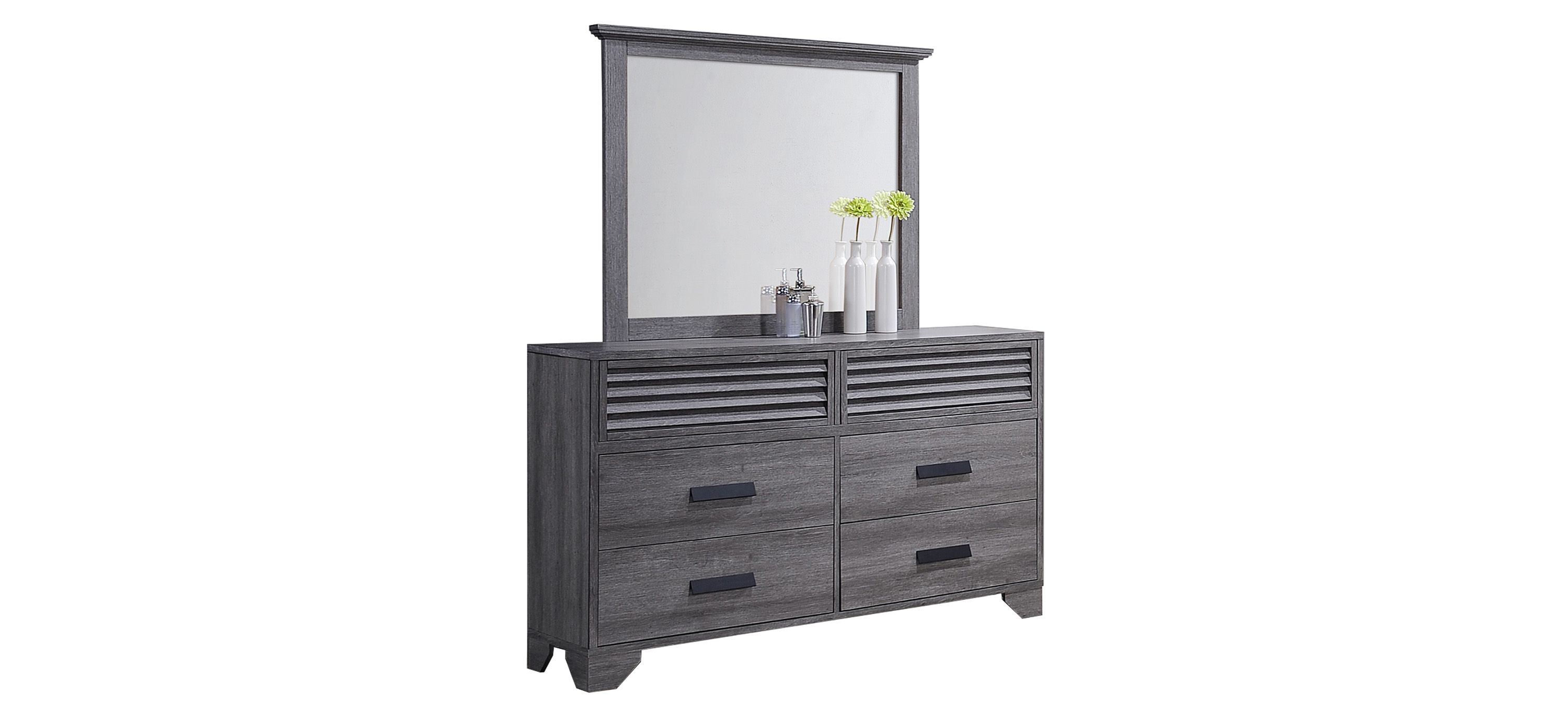 Sarter Bedroom Dresser w/ Mirror