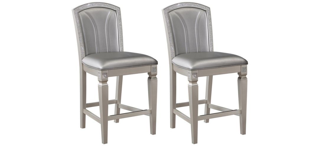 611227000 Klina Counter Height Chair Set of 2 sku 611227000