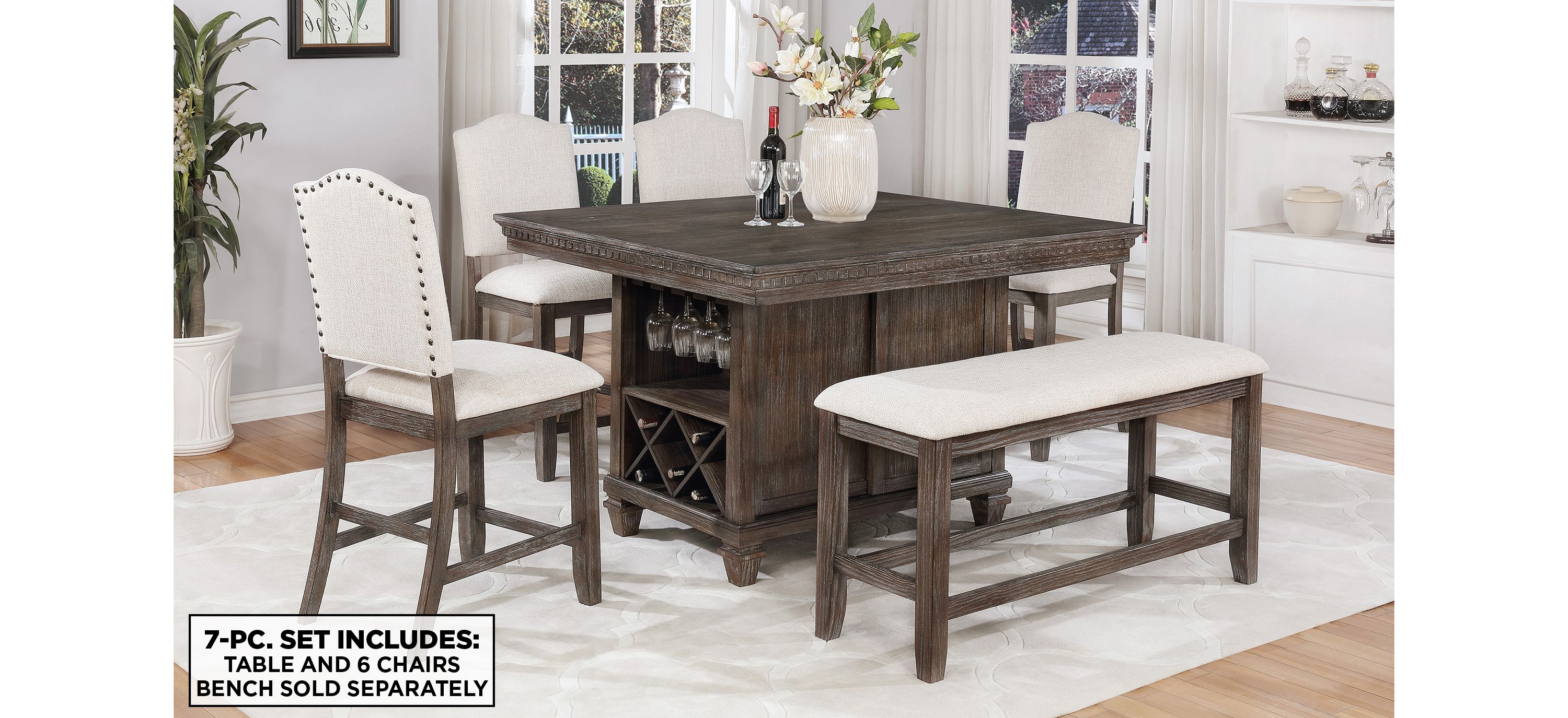 Regent Counter-Height 7-pc. Dining Set