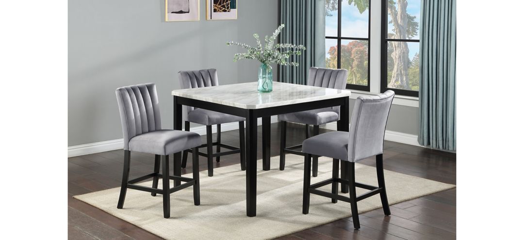 799242723 Pascal Counter Height 5-PC. Dining Set sku 799242723