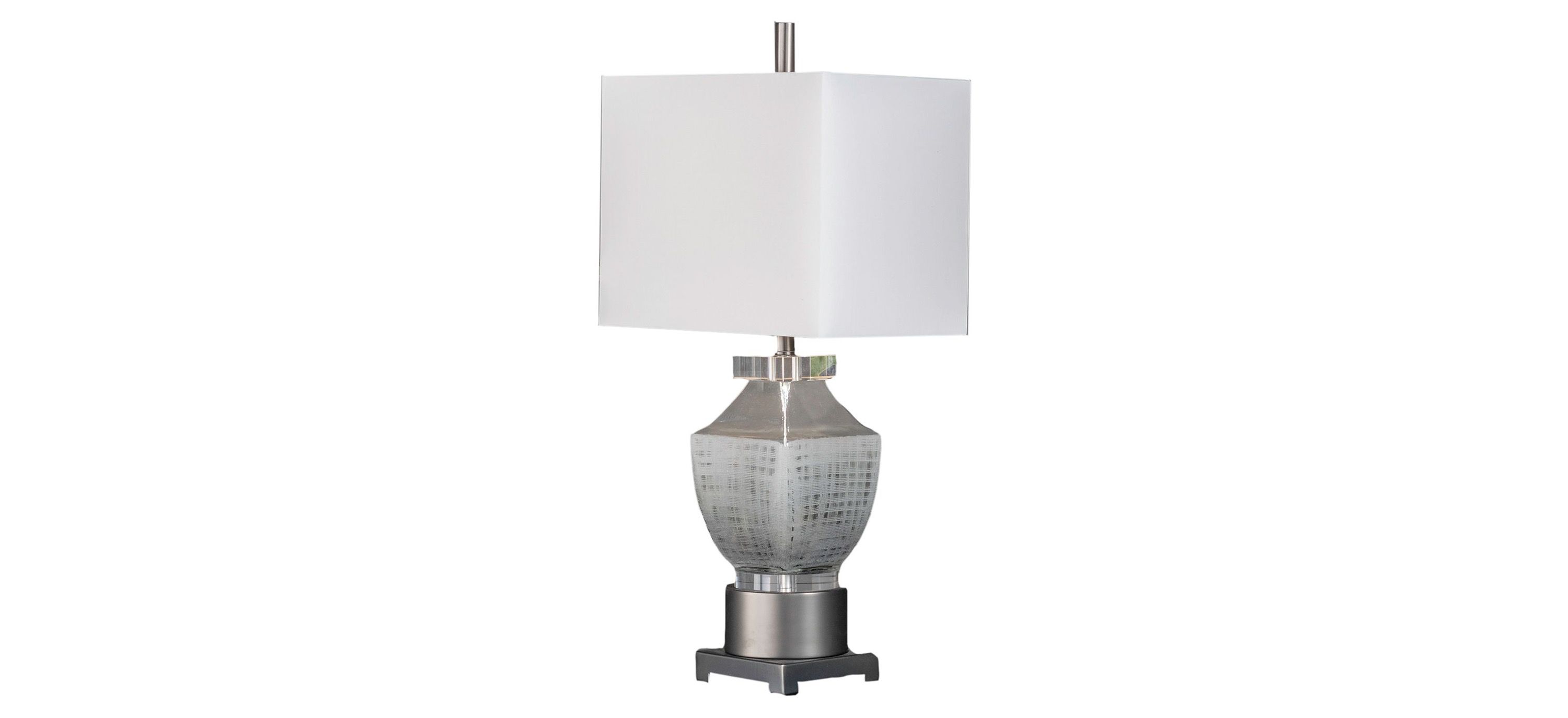 Grey Table Lamp