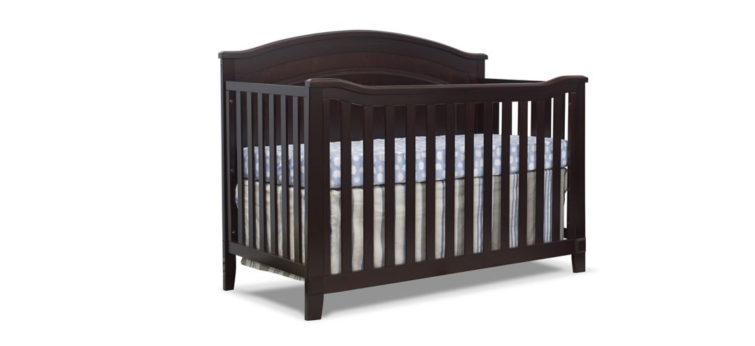 Berkley Round Top Panel Crib with Conversion Kit