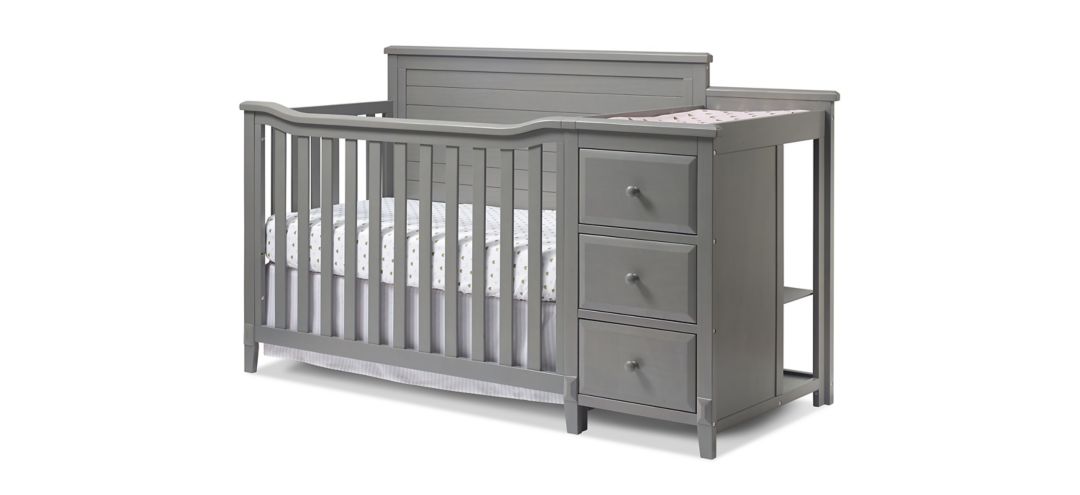 Berkley Panel Crib with Conversion Kit & Changer