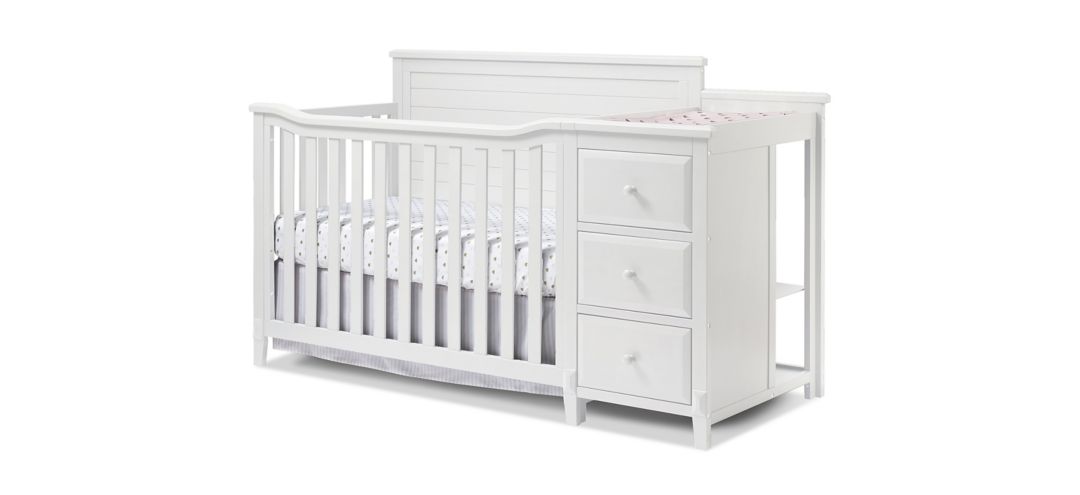 Berkley Panel Crib with Conversion Kit & Changer