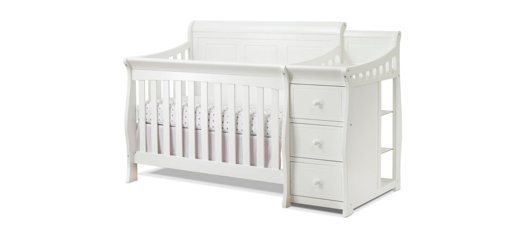 Princeton Elite Panel Crib with Conversion Kit & Changer