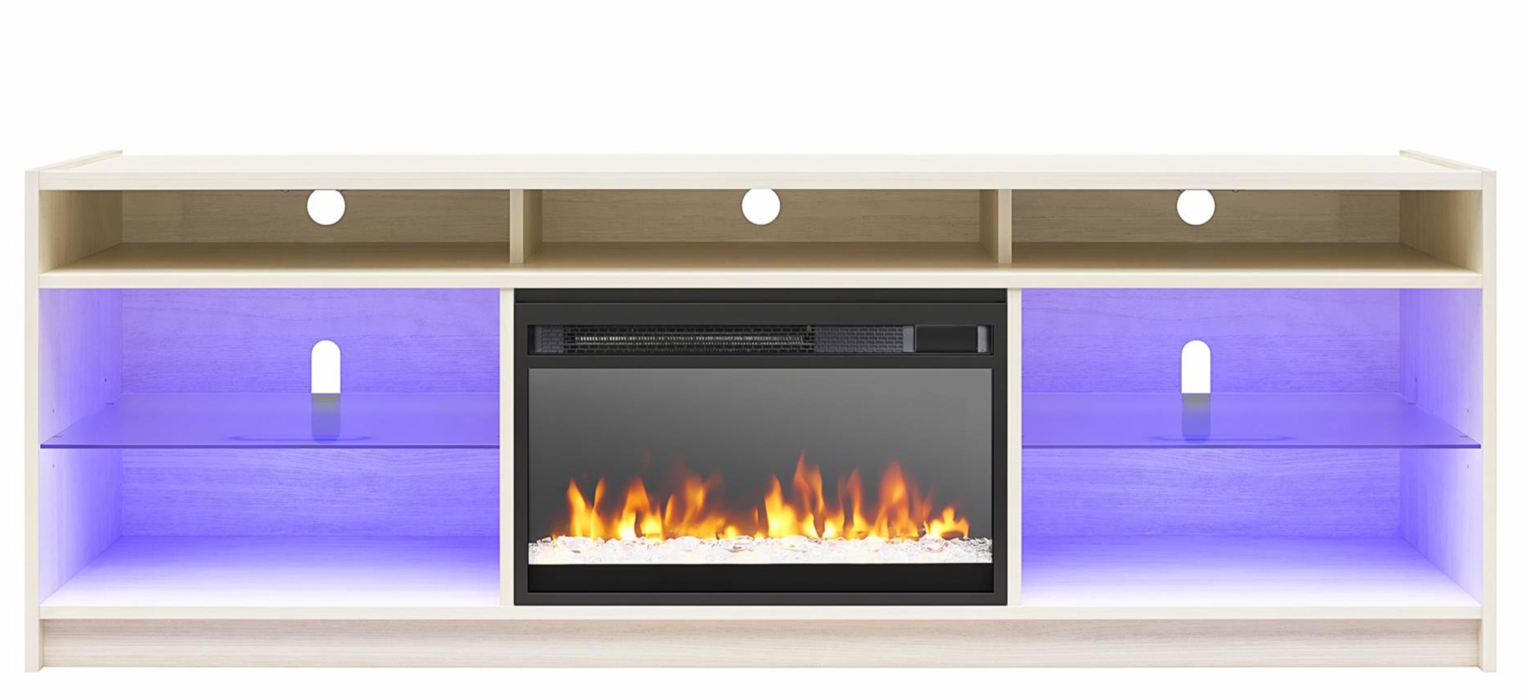 Elmer Fireplace 75 TV Stand