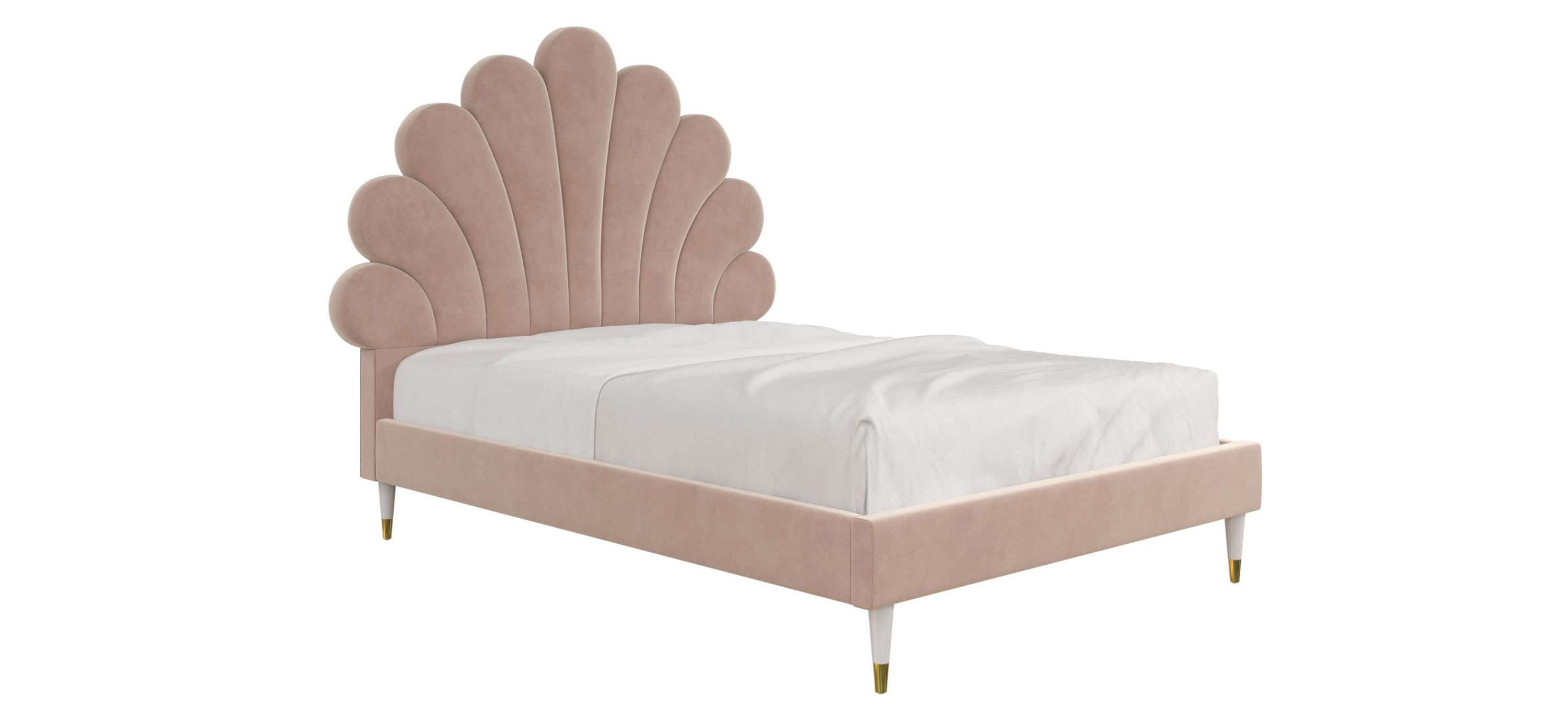 Little Seeds Monarch Hill Upholstered Poppy Bed