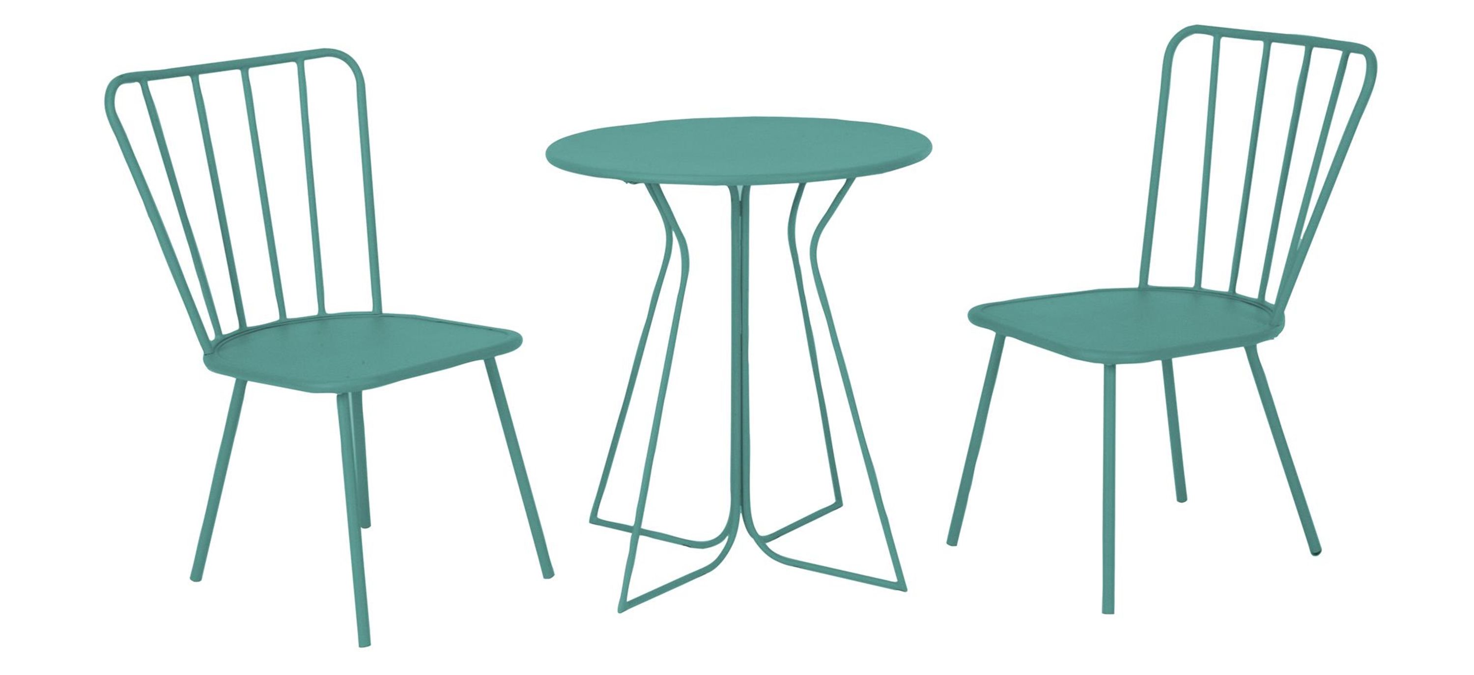 Novogratz Poolside Gossip Outdoor Heidi 3-pc Bistro Set