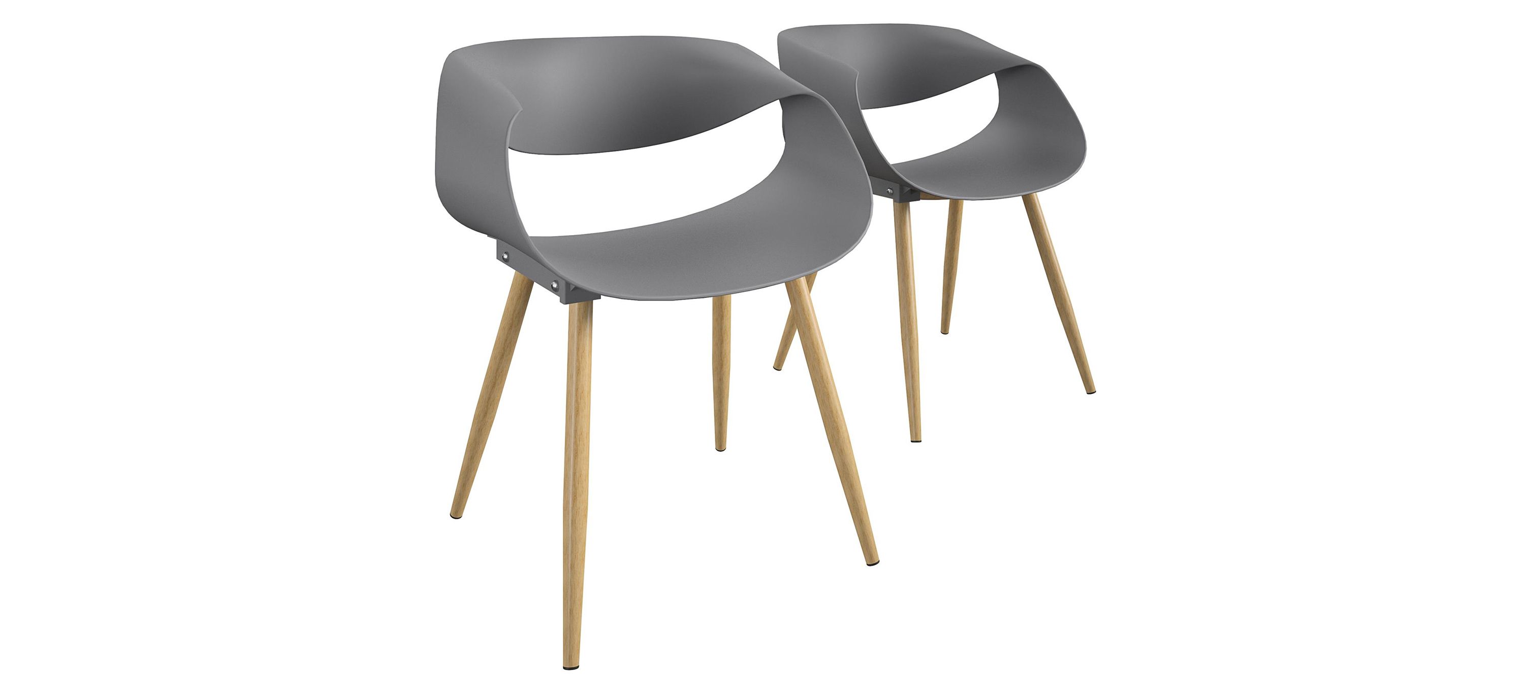 COSCO Outdoor Stacking Resin Chair - Set of 2