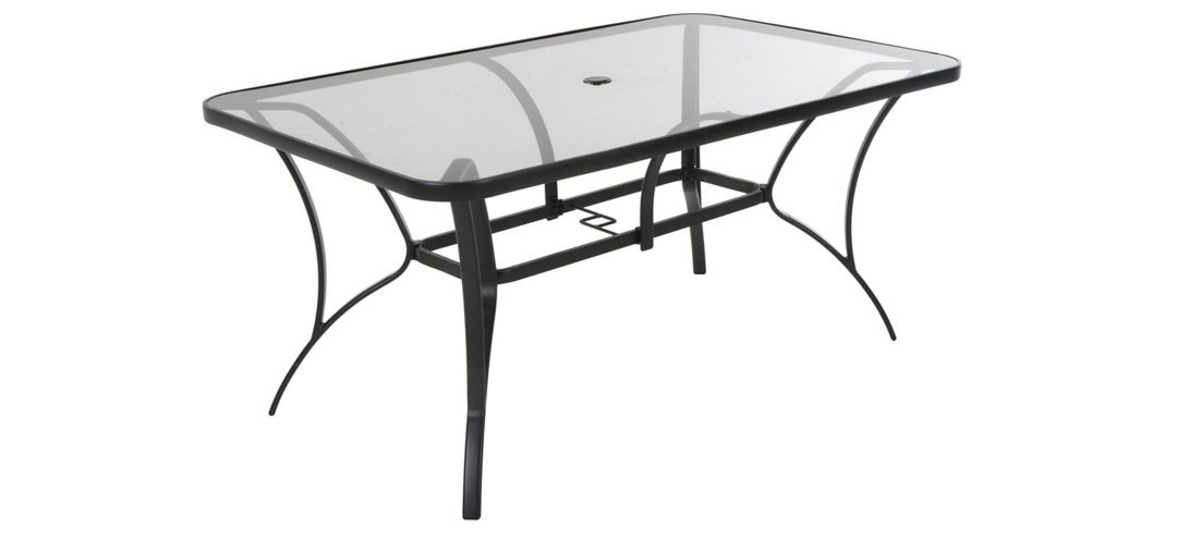COSCO Outdoor Living Paloma Steel Rectangular Patio Dining Table