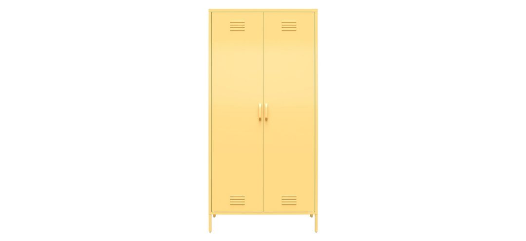 Novogratz Cache Tall Two Door Metal Locker Cabinet