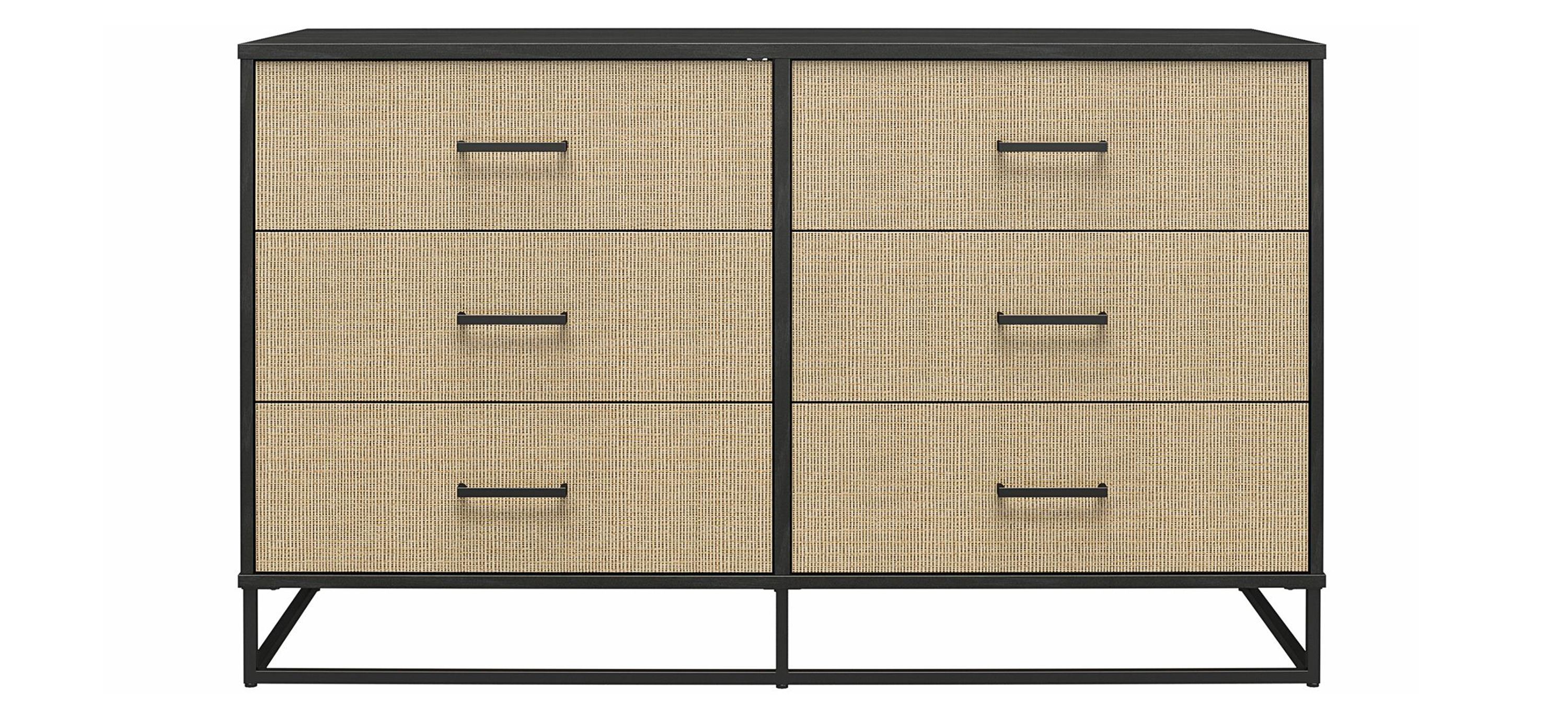 Novogratz Kelly Six Drawer Dresser