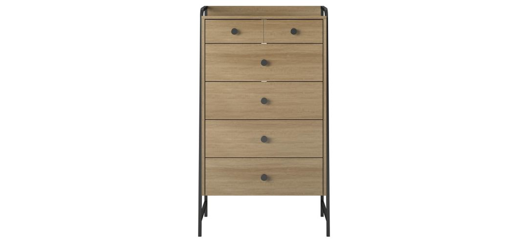 1659348COM Bushwick Tall 5 Drawer Dresser by Novogratz sku 1659348COM