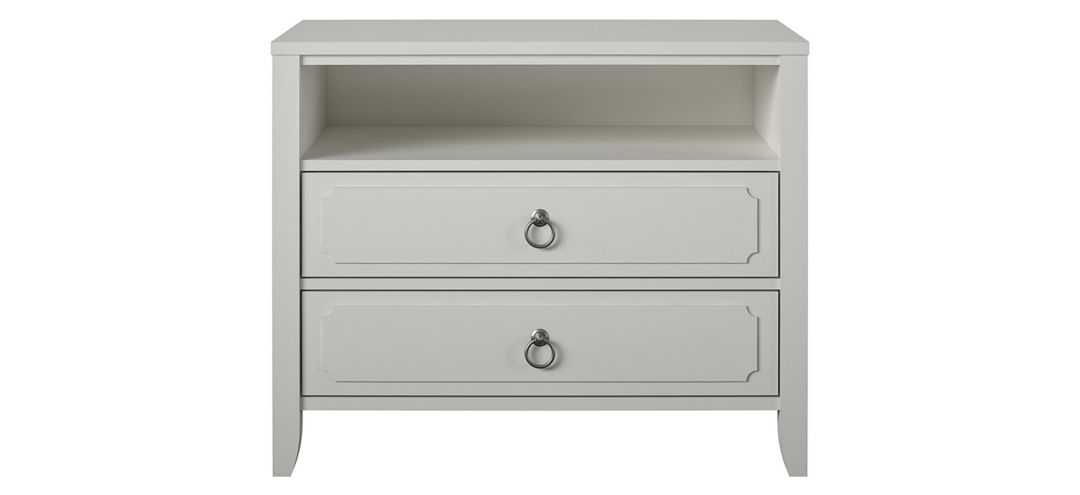 Novogratz Her Majesty Two Drawer Nightstand