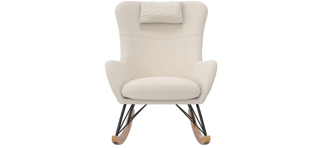 Robbie Rocker Accent Chair with Storage Pockets