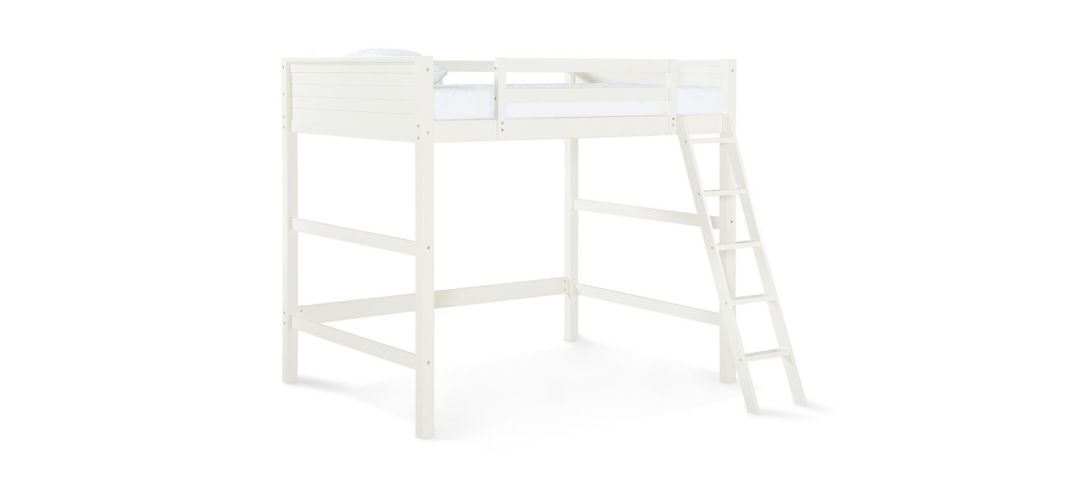 Atwater Living Carlson Wooden Full Loft Bed for Kids