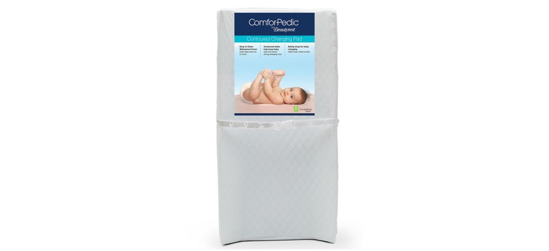 Comforpedic Contoured Changing Pad and Plush Cover by Delta Children