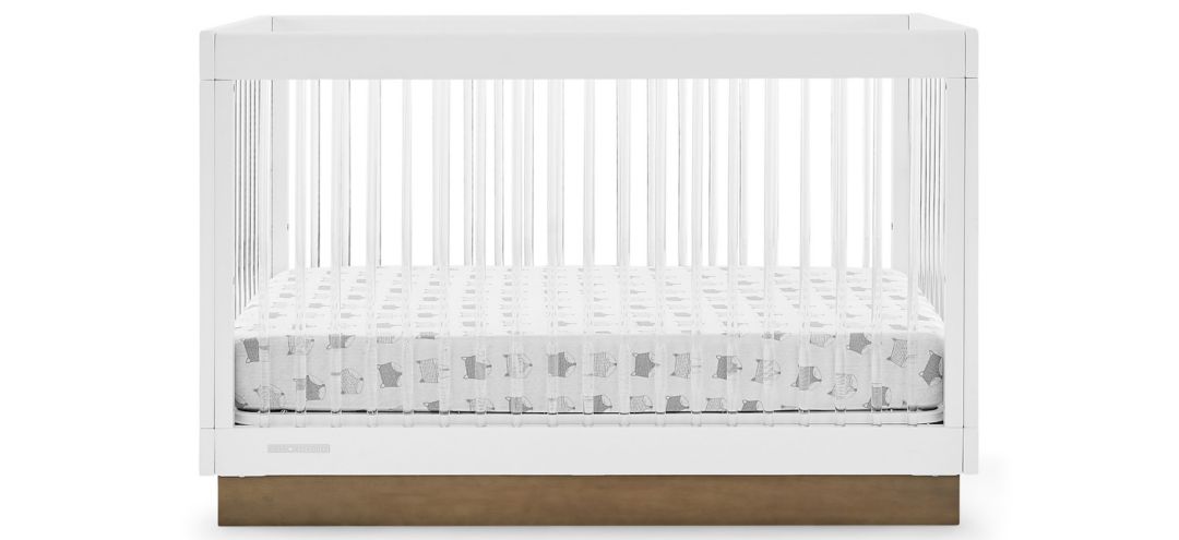 James Acrylic 4-in-1 Convertible Crib By Delta Children