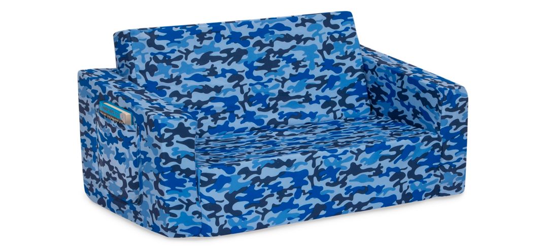 Cozee Flip-Out 2-in-1 Kids Convertible Sofa to Lounger by Delta Children