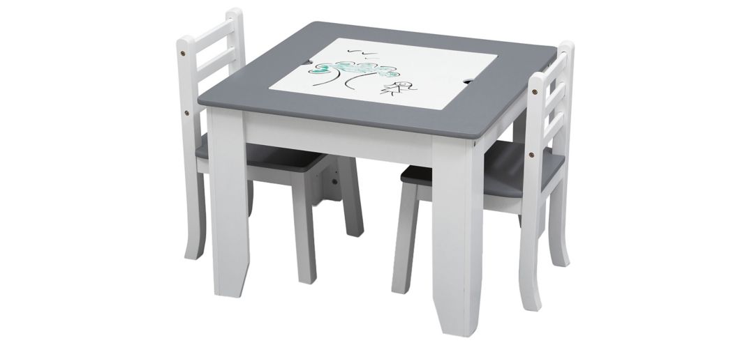 Chelsea Table and Chair Set with Storage by Delta Children