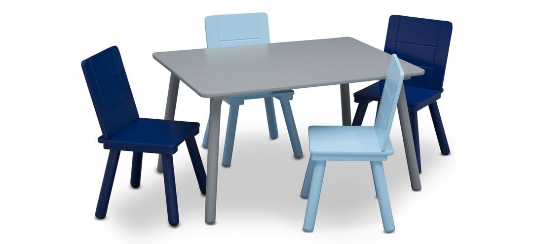 532265460 Table and Four Chair Set by Delta Children sku 532265460