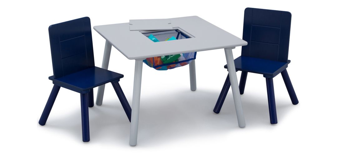 532265490 Table and Two Chair Set with Storage by Delta Chil sku 532265490