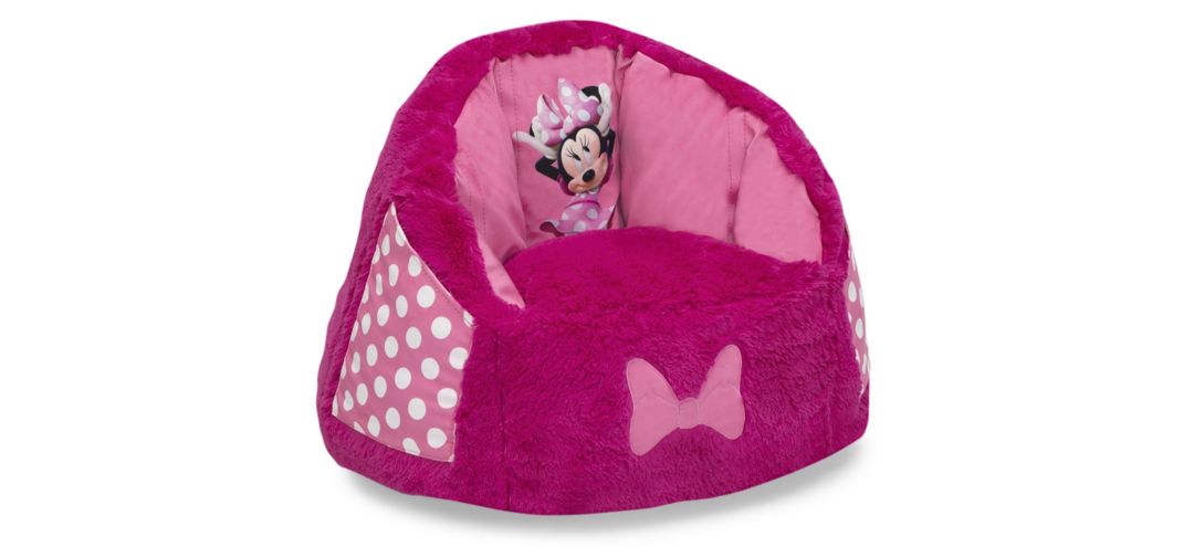 Disney Minnie Mouse Cozee Fluffy Toddler Chair by Delta Children