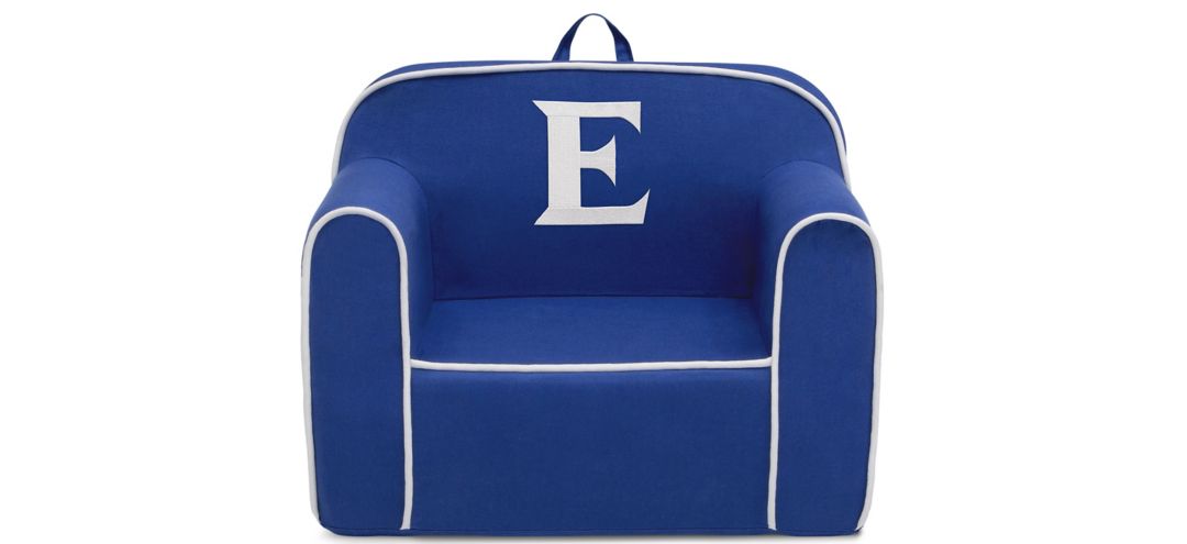 Cozee Monogrammed Chair Letter E