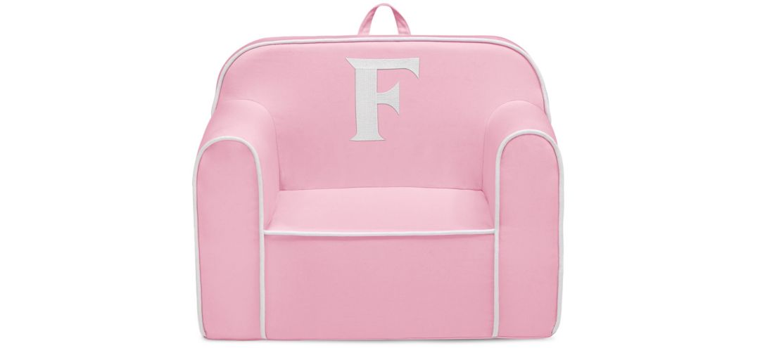 Cozee Monogrammed Chair Letter F