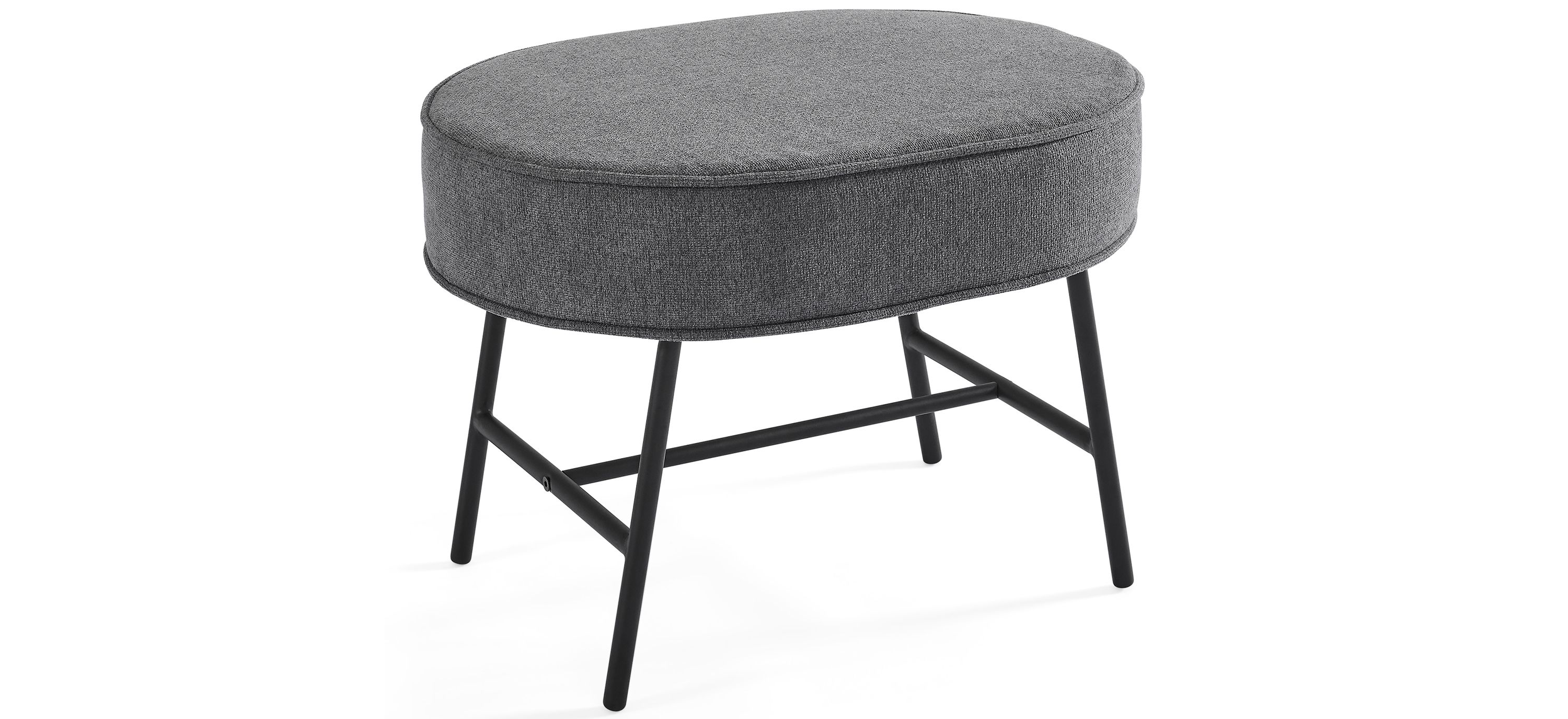 Ella Ottoman with LiveSmart Evolve Fabric by Delta Children
