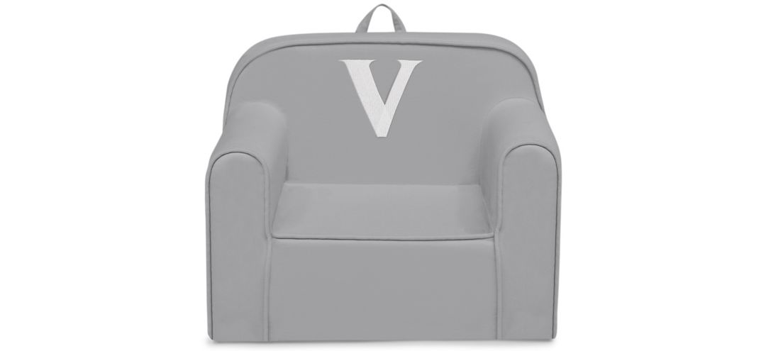 Cozee Monogrammed Chair Letter V