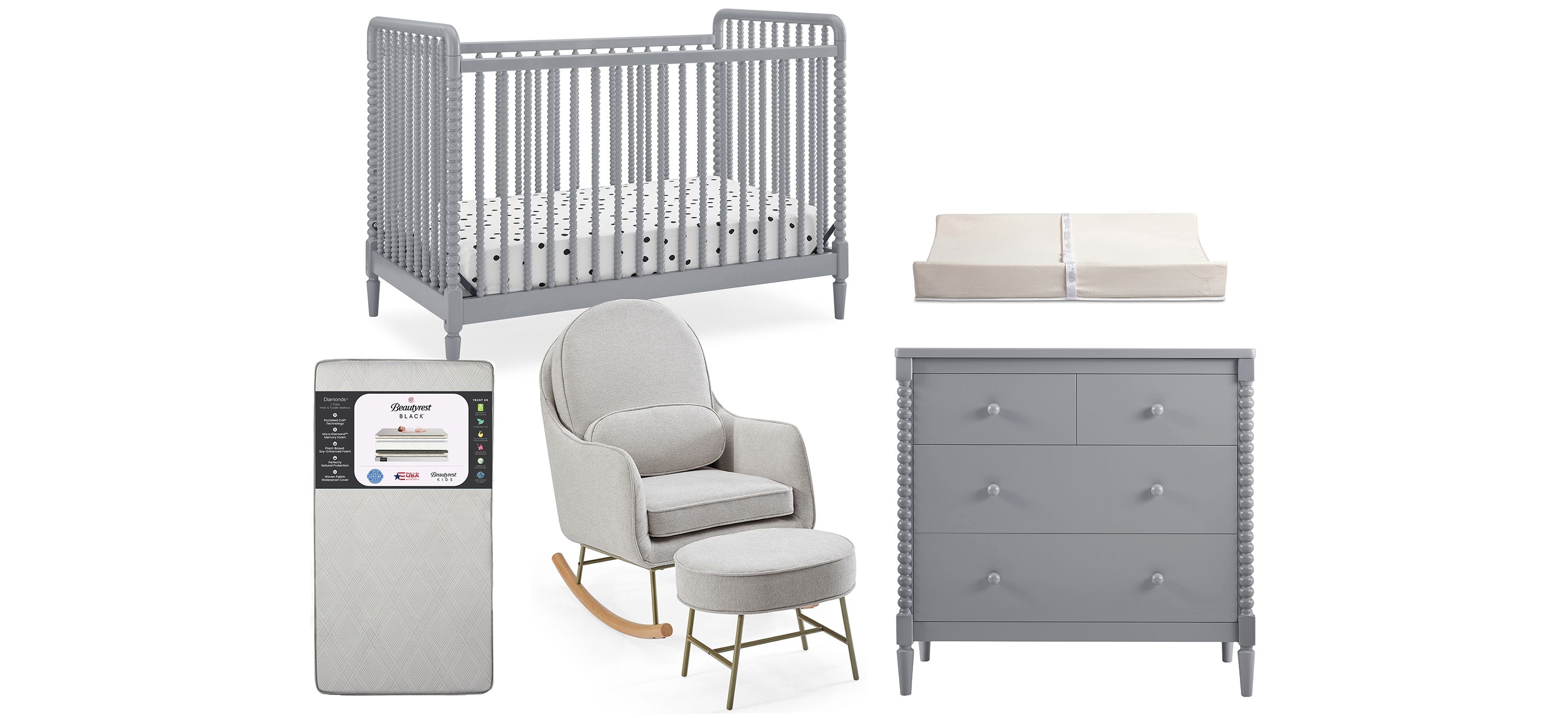 Delta Children Saint Complete Nursery 6 Pc. Set