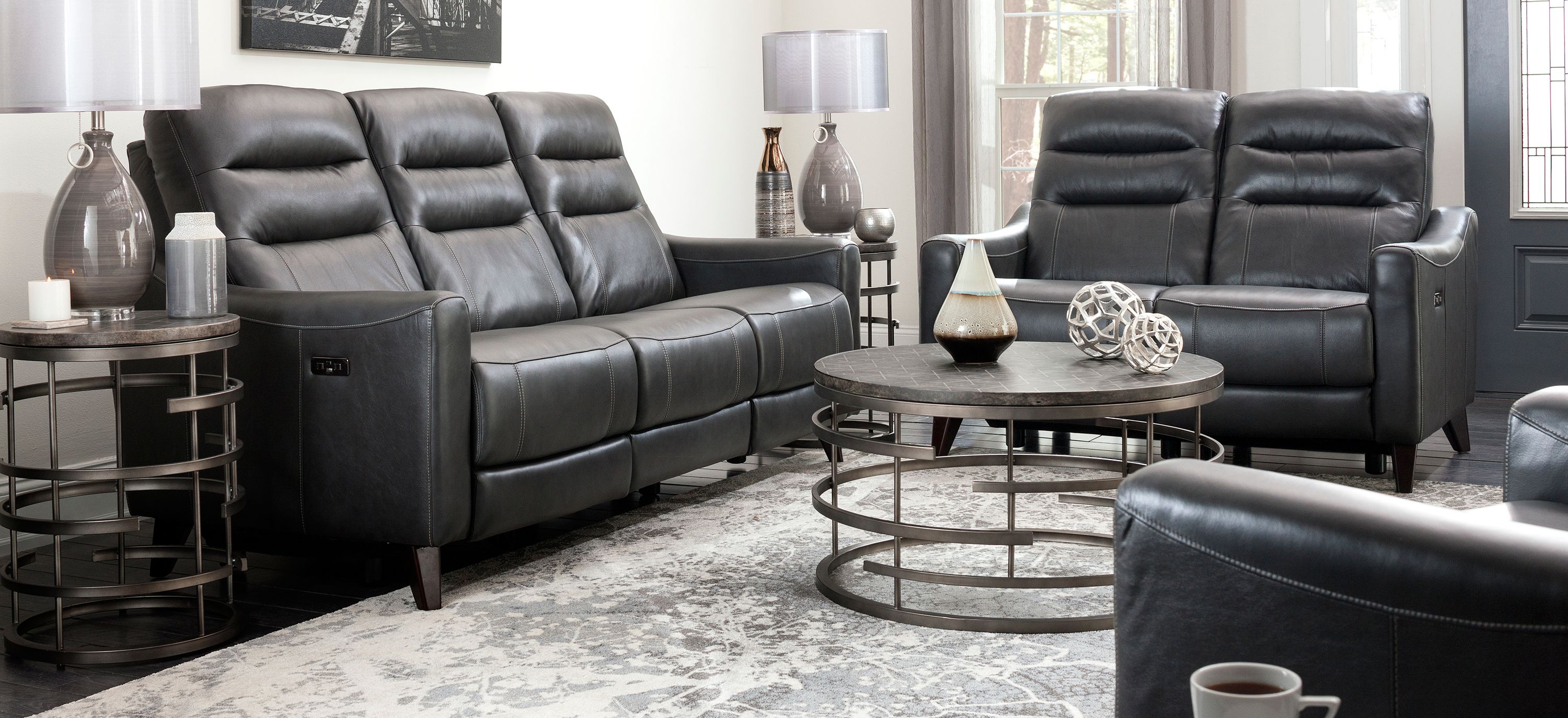 Graham 2-pc. Power Sofa and Loveseat Set