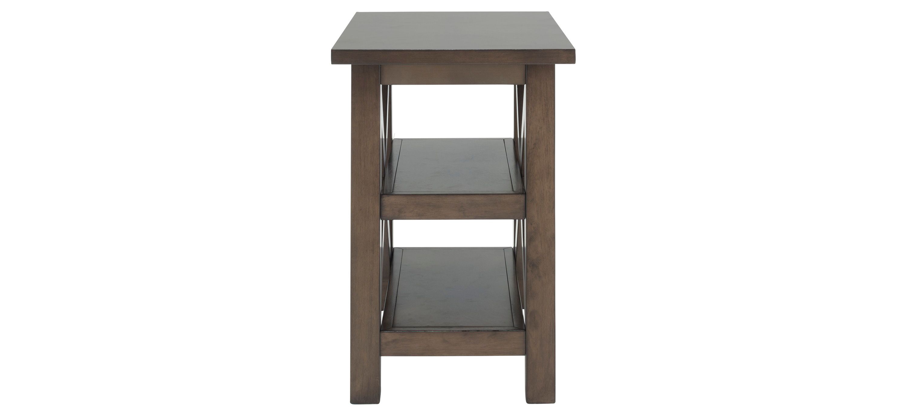 Dora Rectangular Chairside Table