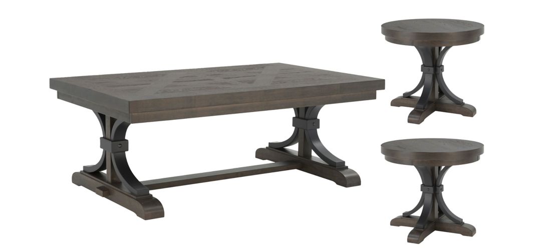 389080688 Holloway 3PC Occasional Tables sku 389080688
