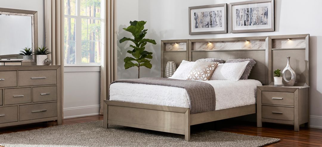 Armory 7-pc.  Wall Bed Bedroom Set