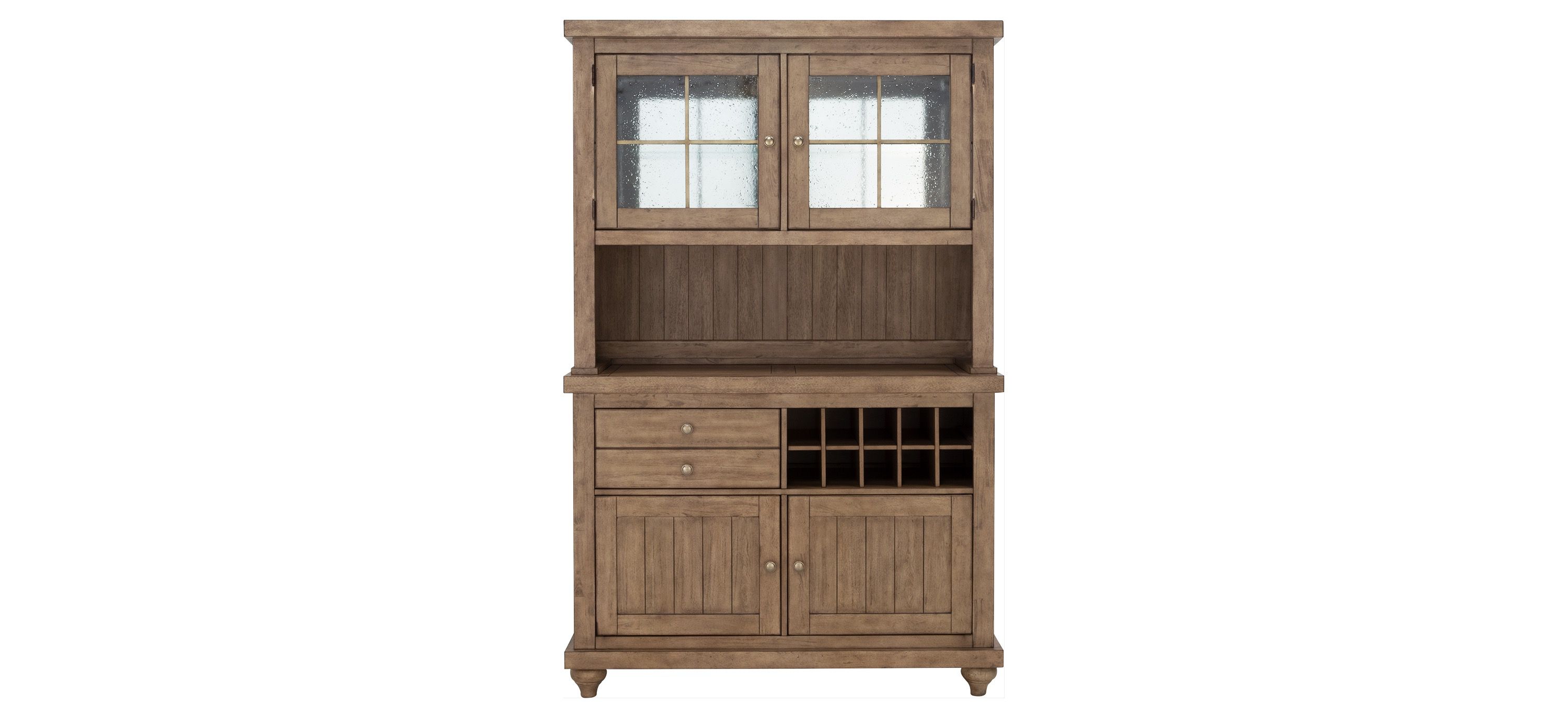 Elmwood Park 2-pc. Buffet w/ Hutch and Lighting