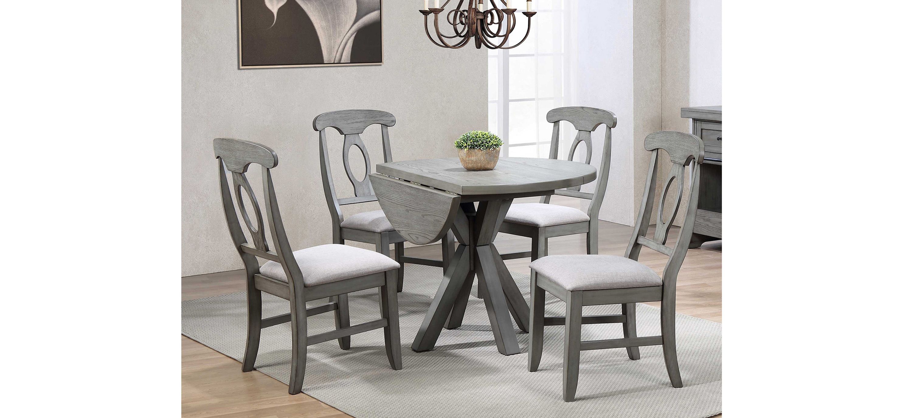 Graystone 5-pc. Drop-Leaf Dining Set