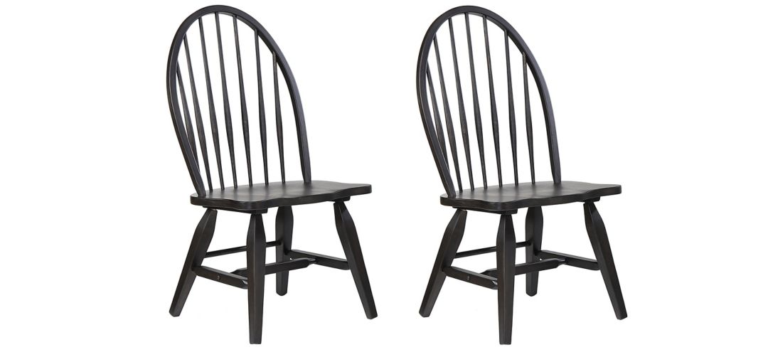 Ashford Large Bowback Side Chair Set of 2