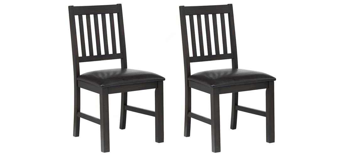 722118590 Ashford Slat Dining Chair Set of 2 sku 722118590