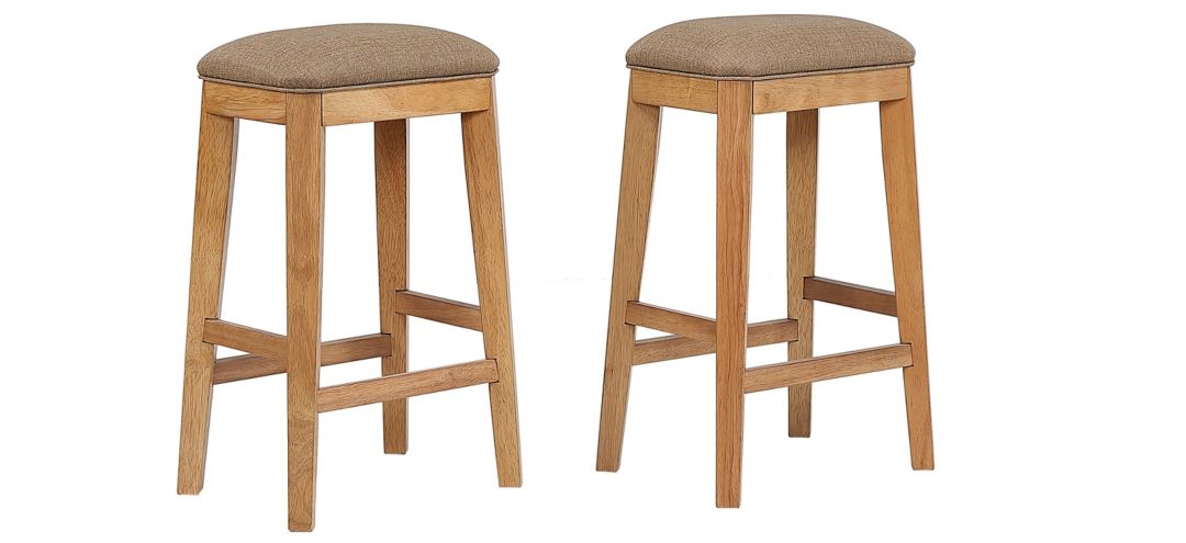 Logans Edge Saddle Stool Set of 2