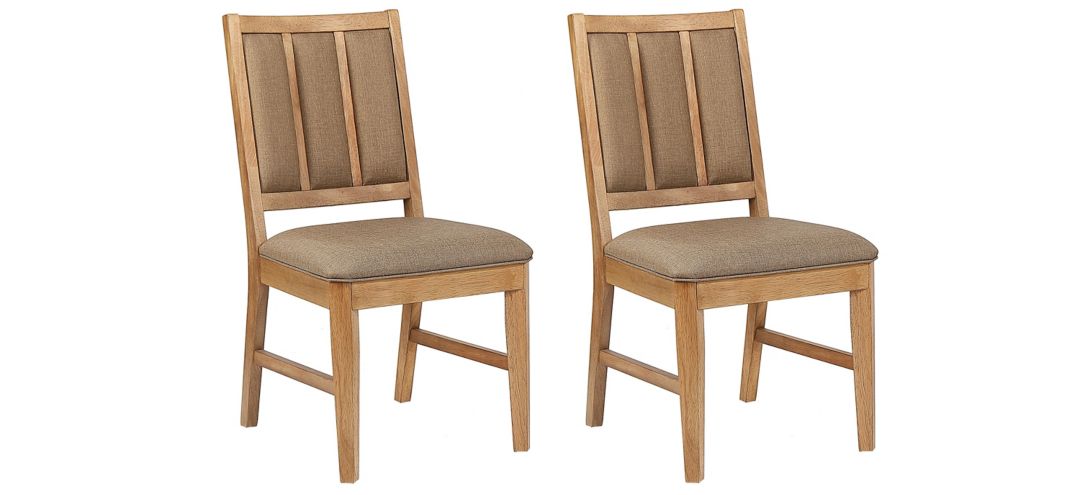 732155570 Logans Edge High Back Side Chair Set of 2 sku 732155570