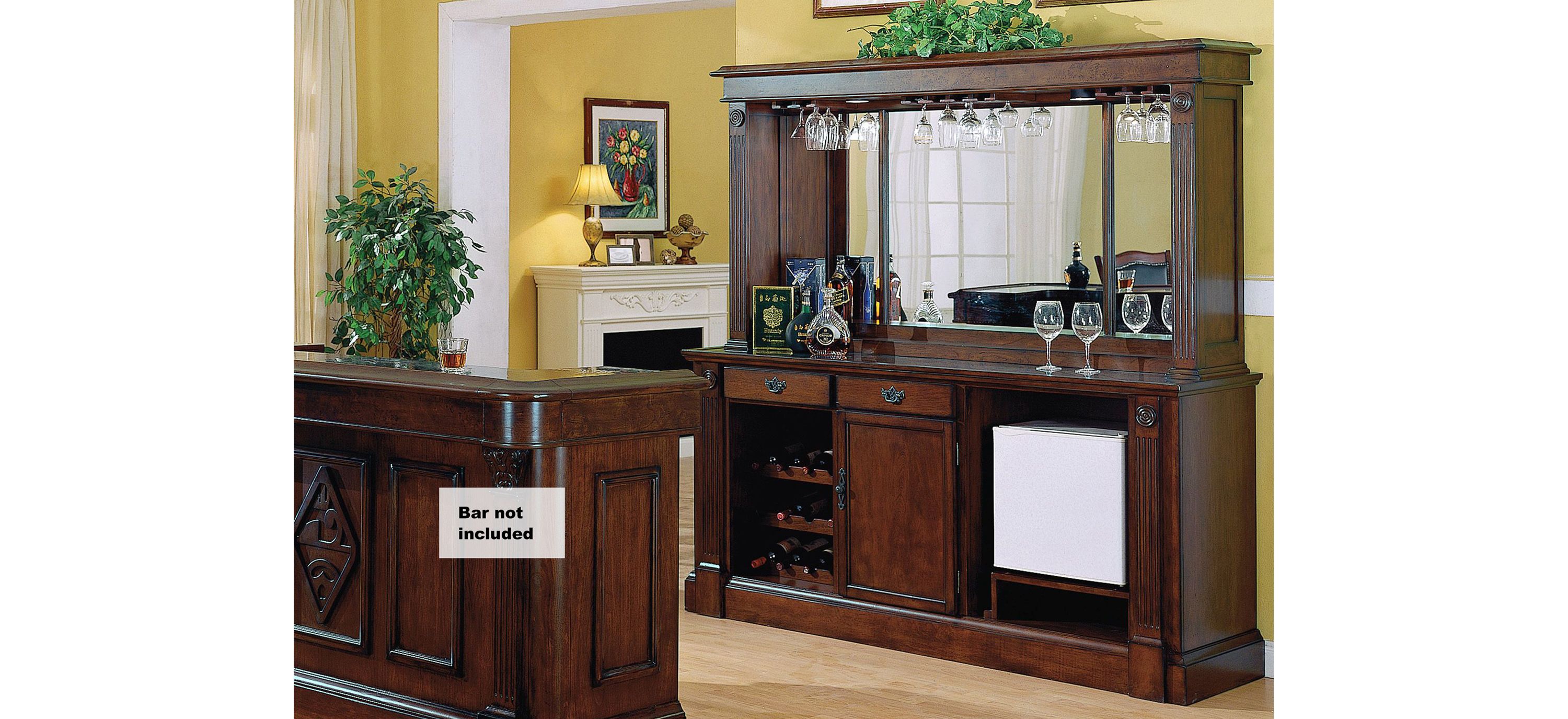 Monticello Bar and Hutch