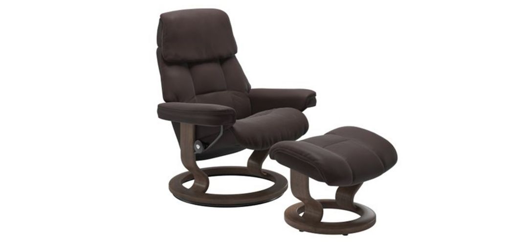 280215180 Stressless Ruby Small Classic Leather Reclining Ch sku 280215180